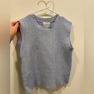Light Blue Knit Top